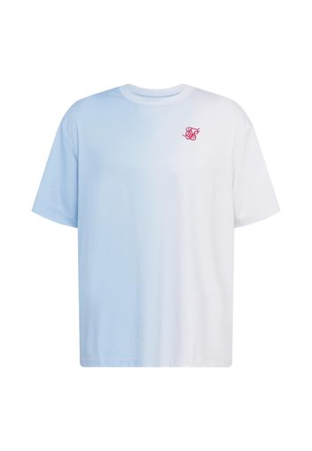 SikSilk Maglietta  blu chiaro / bianco / rosso