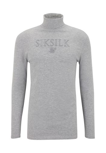 SikSilk Maglietta  grigio chiaro