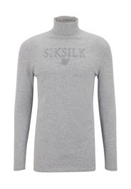 SikSilk Maglietta  grigio chiaro