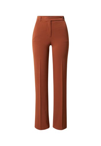 Sisley Pantaloni con piega frontale  cognac