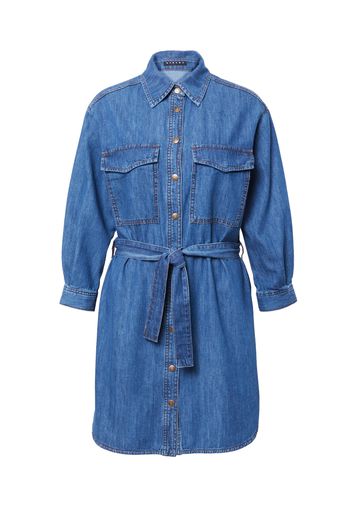 Sisley Abito camicia  blu denim