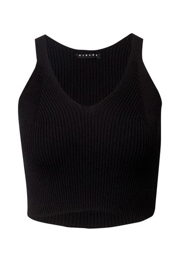 Sisley Top in maglia  nero