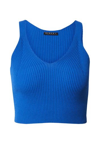 Sisley Top in maglia  blu cielo