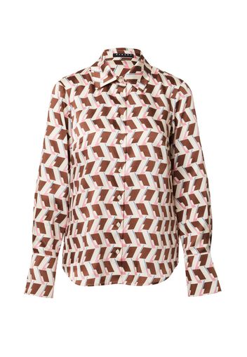 Sisley Camicia da donna  blu / marrone / rosa / bianco