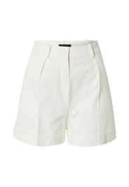 Sisley Pantaloni con pieghe  offwhite