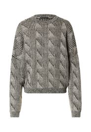 Sisley Pullover  grigio scuro / bianco