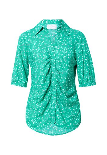 SISTERS POINT Camicia da donna 'MABY'  verde / bianco