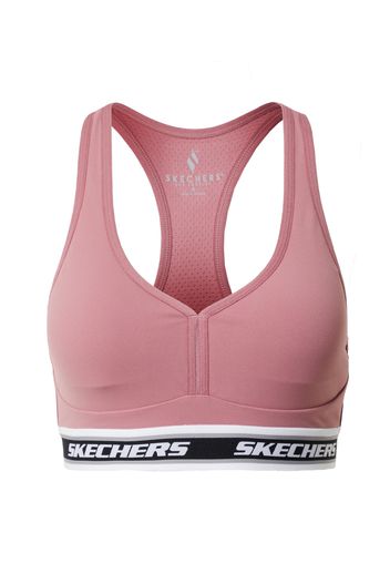 Skechers Performance Reggiseno sportivo  rosa / nero / bianco