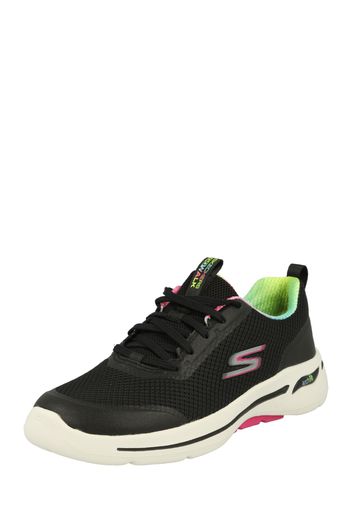 Skechers Performance Scarpa sportiva 'Go Walk Arch Fit'  grigio argento / rosa / nero