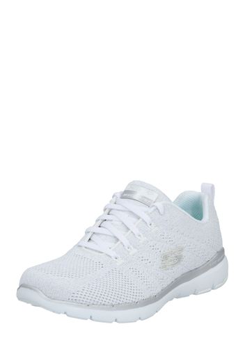 SKECHERS Sneaker bassa  offwhite / argento