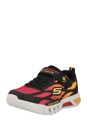 SKECHERS Sneaker  nero / arancione / rosa