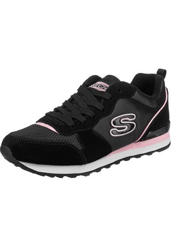 SKECHERS Sneaker bassa  nero / rosa