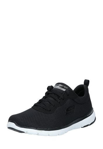 SKECHERS Sneaker bassa  nero / bianco naturale