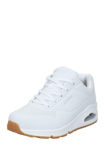 SKECHERS Sneaker bassa  bianco