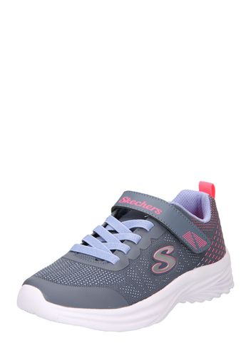 SKECHERS Sneaker  blu / grigio / rosa / argento