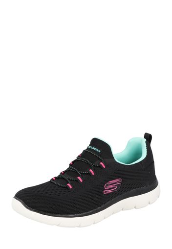 SKECHERS Scarpa slip-on 'SUMMITS'  menta / fucsia / nero