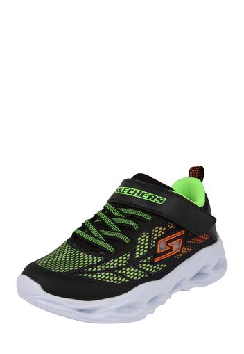 SKECHERS Sneaker 'Vortex-Flash'  lime / arancione / nero