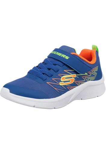 SKECHERS Sneaker  blu / giallo neon / arancione