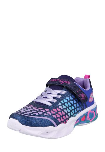 SKECHERS Sneaker  turchese / blu notte / lilla / rosa