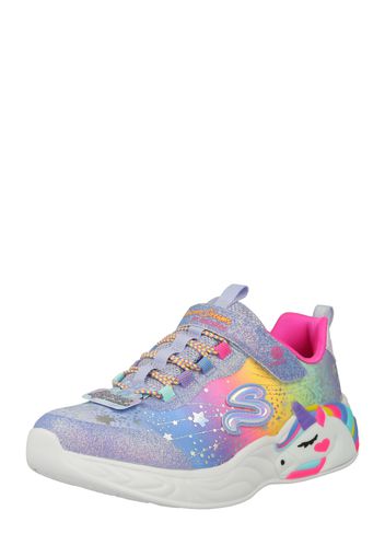 SKECHERS Sneaker 'Unicorn Dreams'  blu / giallo / lilla / rosa