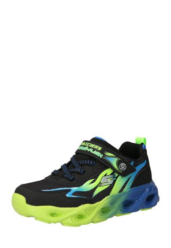 SKECHERS Sneaker  blu / lime / nero