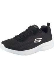 SKECHERS Sneaker bassa 'Dynamight'  argento / nero / bianco