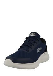 SKECHERS Sneaker bassa  blu scuro / nero / bianco