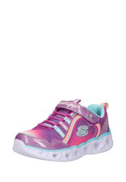 SKECHERS Sneaker  acqua / lilla scuro / arancione / lampone