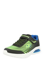 SKECHERS Sneaker 'Microspec Max 2.0'  blu / verde neon / nero