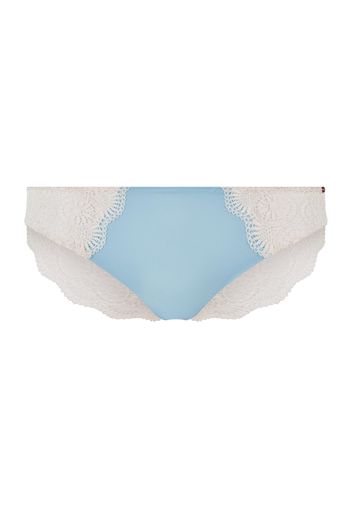 Skiny Slip  blu fumo / beige