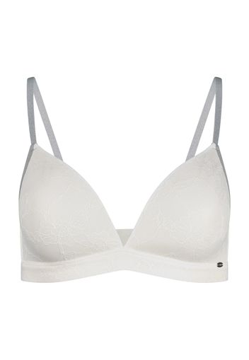 Skiny Reggiseno  bianco / sambuco