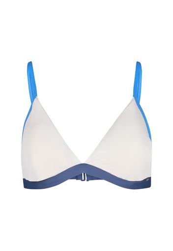 Skiny Top per bikini  bianco / blu / blu notte