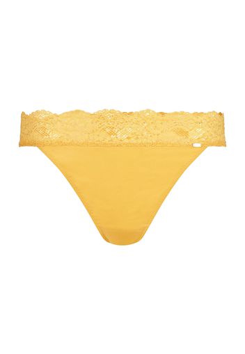 Skiny String  giallo oro