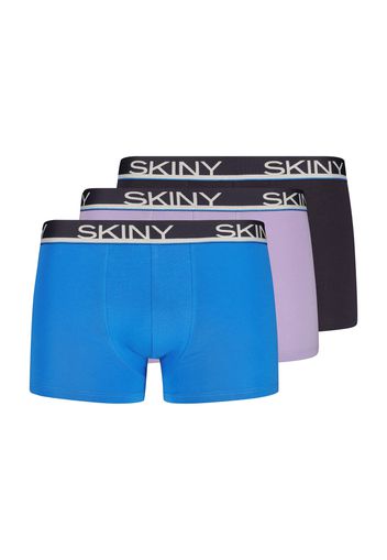 Skiny Boxer  blu notte / blu cielo / lilla / nero