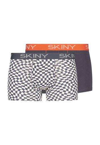 Skiny Boxer  antracite / arancione / bianco