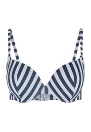 Skiny Top per bikini 'Surf Girl'  blu notte / bianco