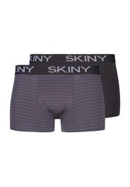 Skiny Boxer  grigio scuro / nero / bianco