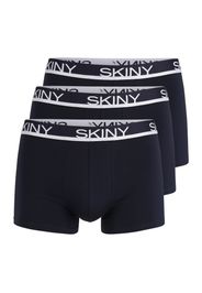 Skiny Boxer  blu scuro / bianco