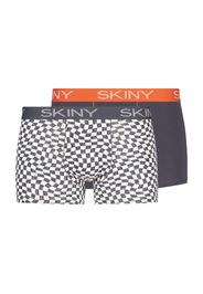 Skiny Boxer  antracite / arancione / bianco