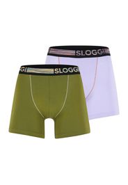 SLOGGI Boxer 'GO ABC'  giallo / oliva / nero / bianco