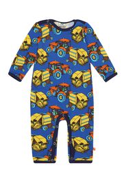 Småfolk Tutina / body per bambino  blu / blu chiaro / giallo / arancione scuro