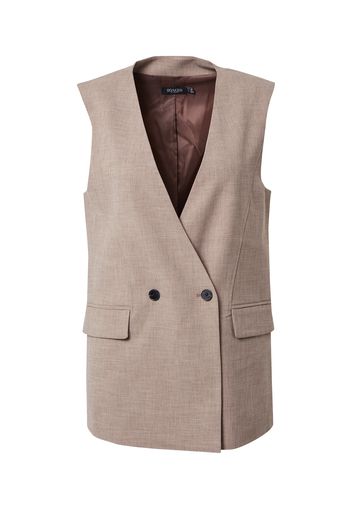 SOAKED IN LUXURY Gilet da completo 'Navya'  marrone chiaro