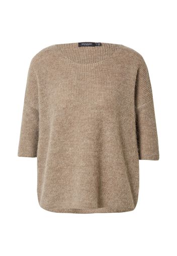 SOAKED IN LUXURY Pullover 'Tuesday'  marrone sfumato