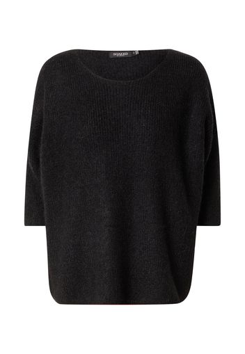 SOAKED IN LUXURY Pullover 'Tuesday'  nero