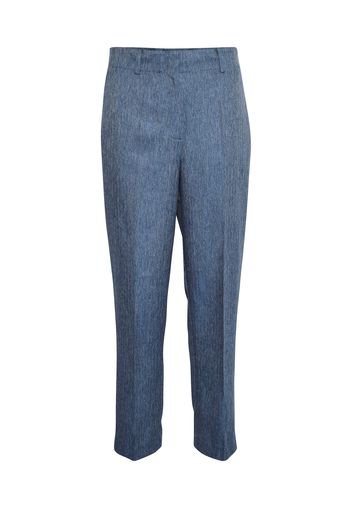 SOAKED IN LUXURY Pantaloni con piega frontale 'Dawson'  blu sfumato