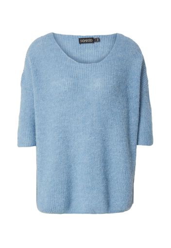 SOAKED IN LUXURY Pullover 'Tuesday'  blu chiaro