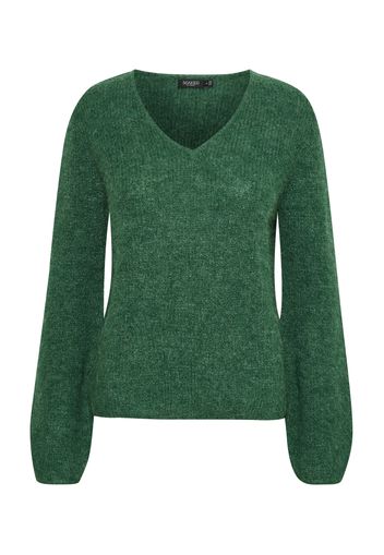 SOAKED IN LUXURY Pullover 'Tuesday'  verde scuro