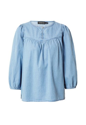 SOAKED IN LUXURY Camicia da donna  blu denim