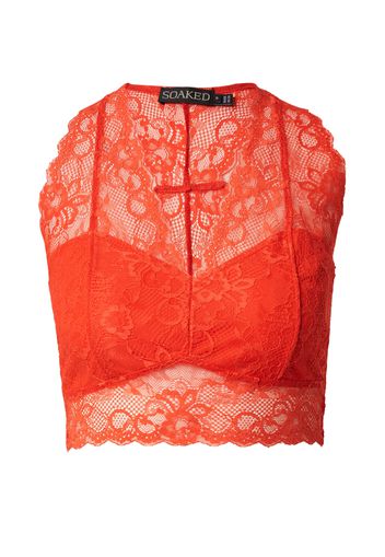 SOAKED IN LUXURY Camicia da donna 'Dolly'  rosso arancione