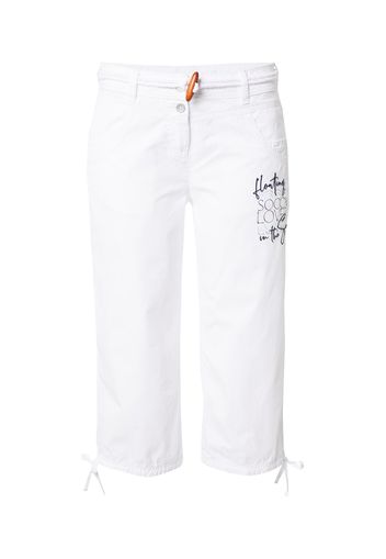 Soccx Pantaloni  bianco / nero